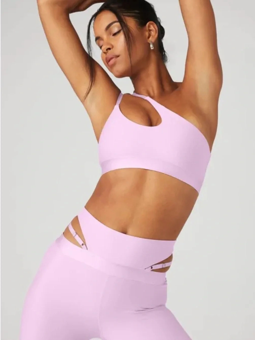 NWT ALO Airlift Extreme High Waist All Nighter Legging SugarPlum Pink size Small